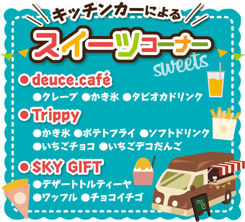 スイーツコーナー