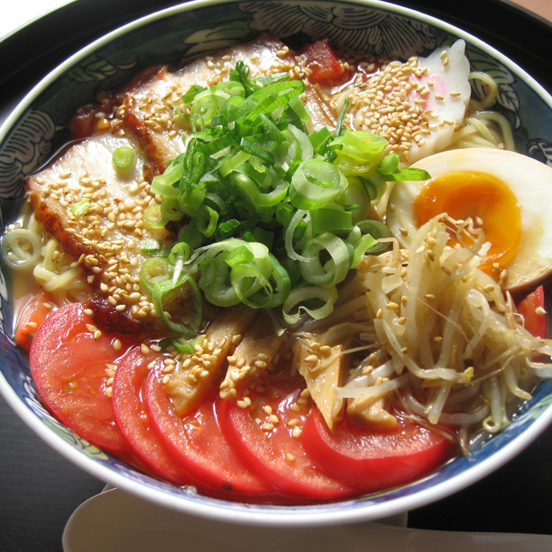 お茶屋のラーメン店